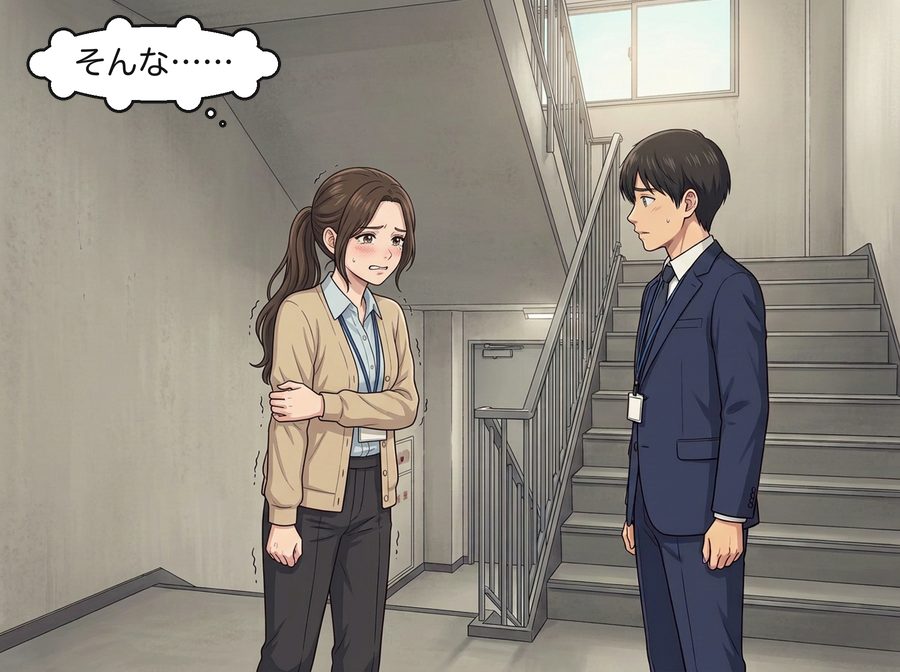 水野遥「そんな……」